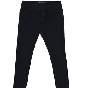 Levi's Skinny Jeans 10/30 Womens Slight Curve Mid Rise Black